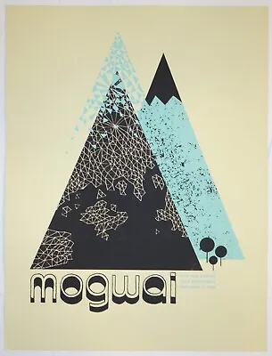  2008 Mogwai - Minneapolis Silkscreen Concert Poster S/N By Florafauna • $47.90