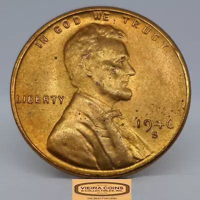 1946-S Lincoln Wheat Cent - #C34565NQ • $3.99