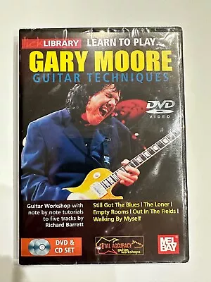 Lick Library Learn To Play GARY MOORE Guitar Techniques (DVD) - FREE SHIPPING!!! • $33