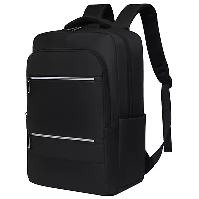 $28.99 • Buy Laptop Backpack, Business Travel Durable Bag With USB Charging Headphone Port