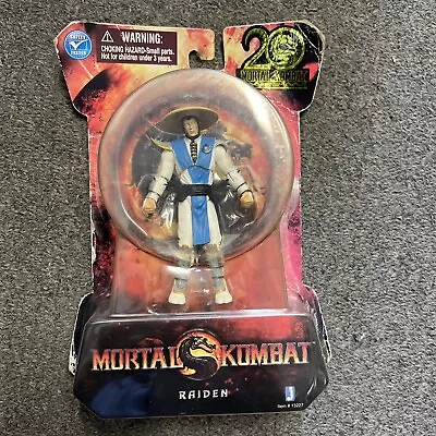 Jazwares Mortal Kombat 9 Raiden 3.75” Action Figure NIB • $24