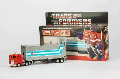 Transformers G1 Optimus Prime Trailer Container Truck Action Figure Toy New • $65.98