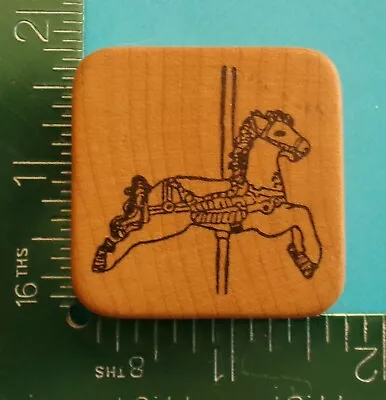 CAROUSEL HORSE Rubber Stamp By CoMotion #2 • $2.76