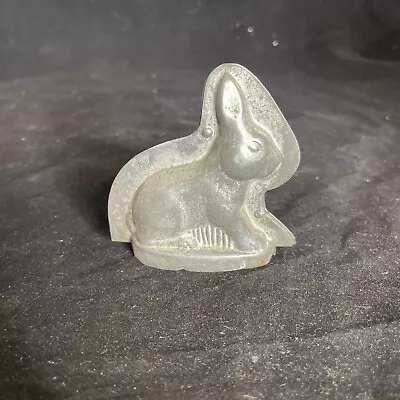 S.J. CO Germany Sitting Rabbit Bunny Antique Chocolate Mold • $19