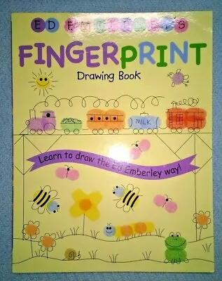 Ed Emberley's Fingerprint Drawing Book By Ed Emberley (2005 Paperback Book) • $5