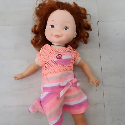 Vintage 1981 Fisher Price My Friend Becky Doll 16  Red Hair Freckles Dress • $11.14