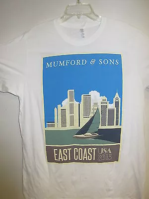 Mumford & Sons Official Old Stock Merch Band Concert Music T-shirt 2xl / Xxl • $10.99