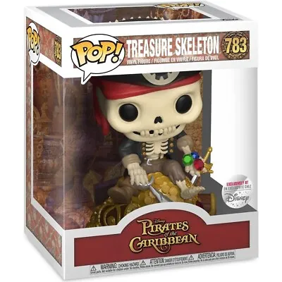 Funko POP! Deluxe Pirates Of The Caribbean Treasure Skeleton On Gold Pile -48889 • £17.99