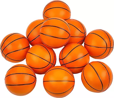 Mini Basketball Stress Balls - (Pack Of 24) 2.5 Inch Small Foam Basketballs F... • $23.99