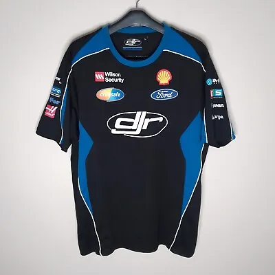 Authentic Ford Dick Johnson Racing Team Shirt Men's Large Supercars DJR • $34.95