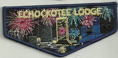 Echockotee Lodge 200 Trader Flap Jacksonville Sky Line North Florida Council OA • $9