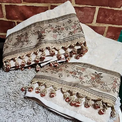 Sherry Kline  Towel Set ~ Morrocan Ball ~ Used For Decorative Purposes Only 5137 • $39.99