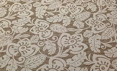 Magnolia Home Amazon Coffee Linen Brown Furniture Fabric By The Yard 56 W • $11.99