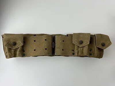 Pre-WWI US Army M1903 Mills Infantry Cartridge Belt Rimless Eagle Snap 9 Pockets • $114.99