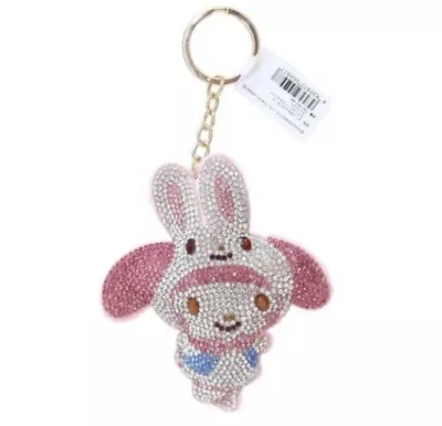 Sanrio Characters My Melody Sparkly Glitter Rhinestone Key Chain • $15.99