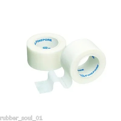 1 X FINEPORE Surgical Tape 1.25cm X 9.1m • £1.75