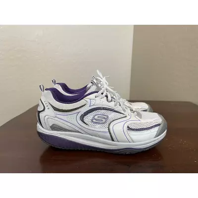 Skechers Womens Shape Ups Xf Accelerators Walking Shoes White 12320 Mesh 9.5M • $39.99