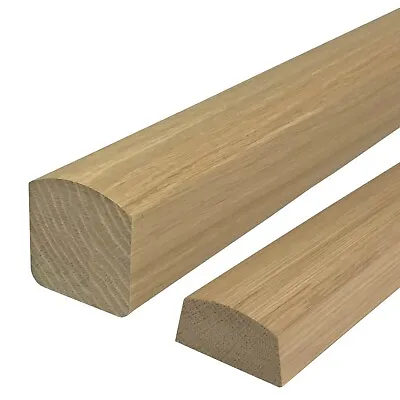 £158.42 • Buy Solid White Oak Vision Un-Grooved Handrail & Baserail Set For Glass Panel