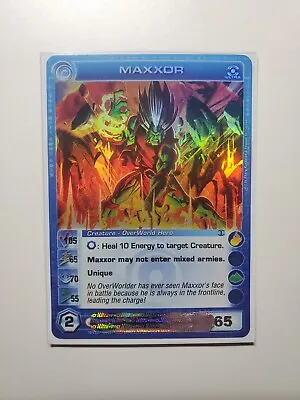 Maxxor Max Energy Ultra Rare HoloFoil  1st Ed. Chaotic TCG Card Dawn Of Perim • $399