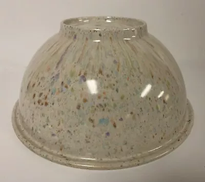 Vintage Texas Ware 118 Melmac Melamine Confetti Splatter Gray Mixing Bowl 10  • $49