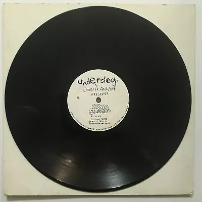 John Aquaviva 12  Vinyl Groove Machine Get Up UNDERDOG 1998 Canadian Import • $21.90