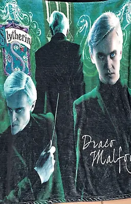 Harry Potter Slytherin Draco Malfoy Custom Blanket Pre-owned • $20