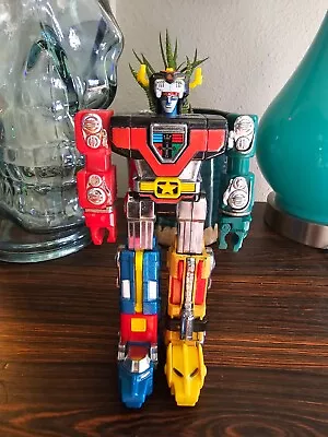 Vintage 1981 Voltron Action Figure Lion Force Die Cast 6 Inch Bandai Tori Metal • $29.99