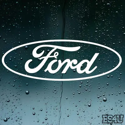 Ford Sticker Vinyl Decal - Pick Size / Color - F150 Powerstroke Mustang Focus ST • $24.99