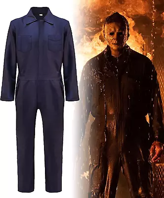 Michael Myers Costumes Comfort Polyester Adult Halloween Costume Jumpsuit For... • $31.99