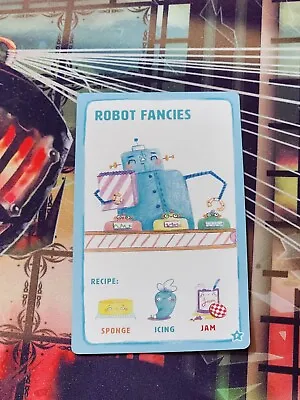 NEW Robot Fancies Promo Card For Kim-Joys Magic Bakery Board Game Man Vs Meeple • £2.90