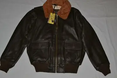 Authentic Top Gun Official Military G-1 Jacket Brown All Sizes New • $375