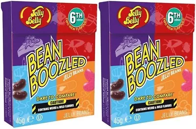 2x Jelly Belly Bean Boozled 6th Edition 45g Jelly Beans Candy Box • $22.08