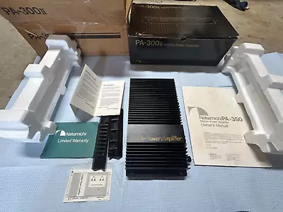 Nakamichi PA-300ii Car Audio Amplifier • $100