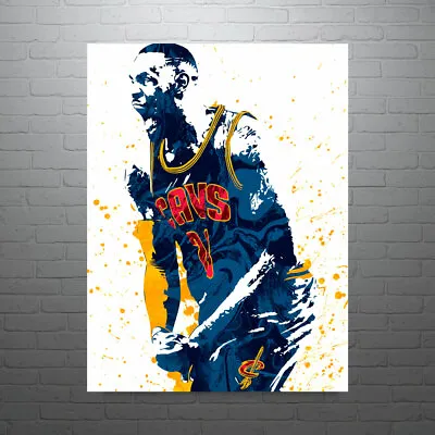 $16.79 • Buy LeBron James Cleveland Cavaliers Sports Print, Man Cave-FREE US SHIPPING