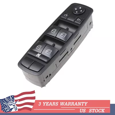 Master Window Switch Control Driver Side For Mercedes Benz ML320 ML350 ML63 • $36.99