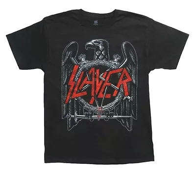 $19.95 • Buy SLAYER T-Shirt Black Eagle Logo OFFICIALLY LICENSED New S-2XL