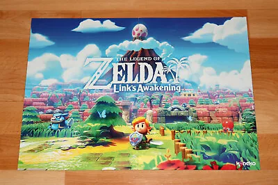 The Legend Of Zelda Links Awakening / Monster Hunter World Iceborne Rare Poster  • $53.89