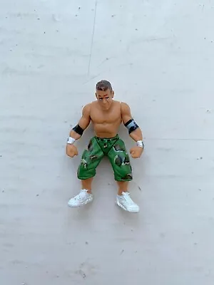 £4.99 • Buy Wwe John Cena Green Jakks Micro Aggression Wrestling Action Figure Deluxe Mini