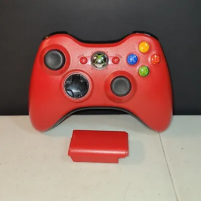 Xbox 360 Red Resident Evil Limited Edition No Drift Wireless Controller OEM  • $33.12