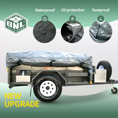 $230 • Buy PVC Travel Covers For Camper Trailer Tent, Fit For Approx. 2.3x1.75(M) Bed Base.