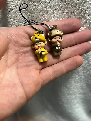 Monchhichi Mini Figure Keychains Zodiac Monkey Dog 2x • $16