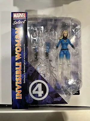 Marvel Select Sue Storm Invisible Woman 7  Action Figure (NM Package!) • $25