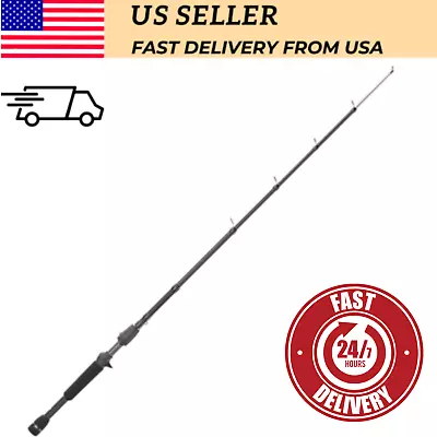 Telescopic Fishing Rod 6'6 Split Grip Durable IM6 Graphite EVA Outdoor Strong  • $59.99