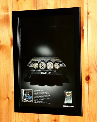 2003 Top Gear Rally Small Poster / Old Ad Page Framed Game Boy Advance Nintendo • $36.07