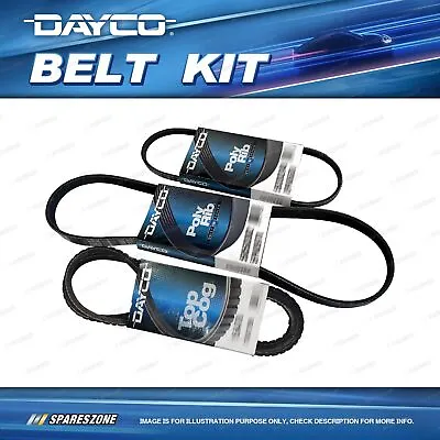 Dayco A/C & P/S & Alt Drive Belt Kit For Nissan Skyline R31 3.0L EFI RB30 • $65.95