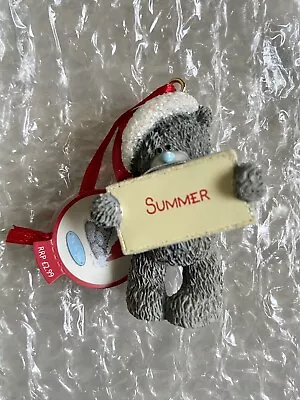 £2.49 • Buy Me To You Tatty Teddy Summer Christmas Tree Resin Ornament BNWT