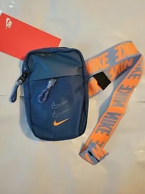 $25 • Buy Nike Sling Crossbody Waist Hip Mini Unisex Bag Blue New - Free Shipping