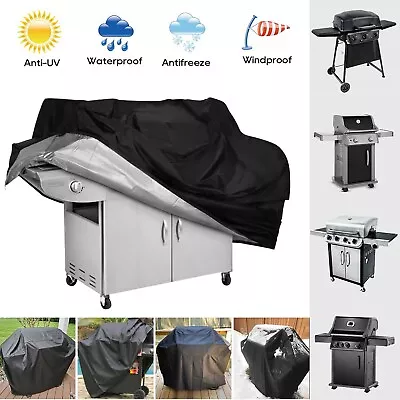 BBQ Gas Grill Cover Waterproof Heavy Duty Protection Outdoor Barbecue Anti-UV US • $9.95