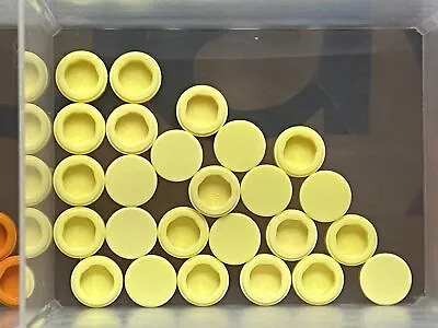 LEGO Parts - Bright Light Yellow Tile Round 1 X 1 - No 98138 - QTY 25 • $6.95