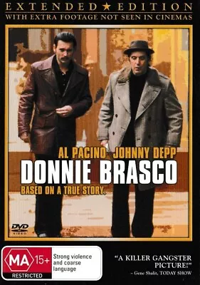 Donnie Brasco Extended Edition DVD 1997 Region 4 Brand New And Sealed • $6.95